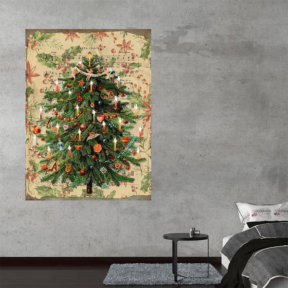 "Vintage Christmas Tree"