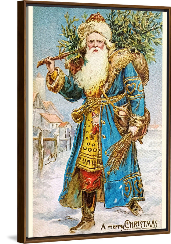 "Vintage Christmas Postcard"