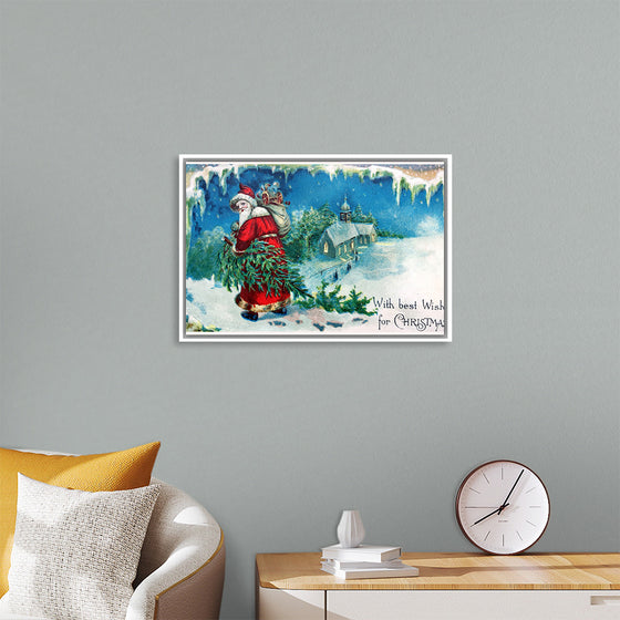 "Vintage Christmas Postcard"