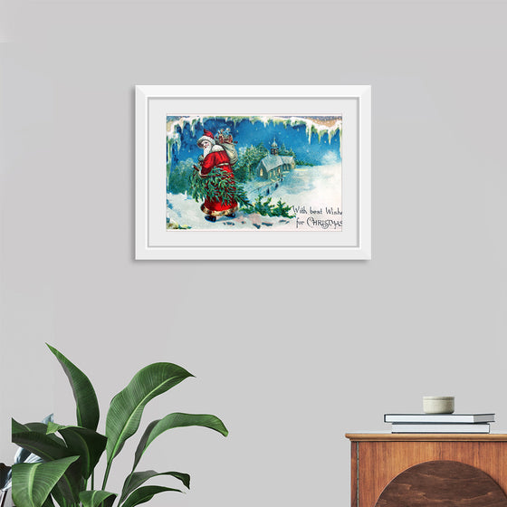 "Vintage Christmas Postcard"