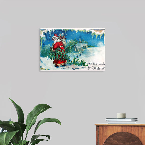 "Vintage Christmas Postcard"