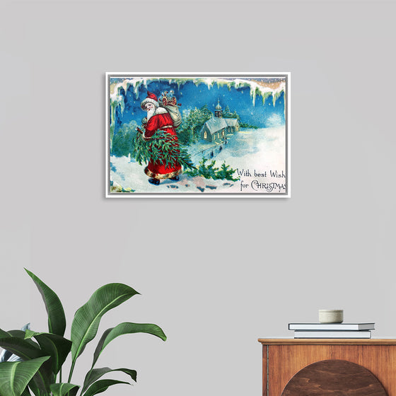 "Vintage Christmas Postcard"