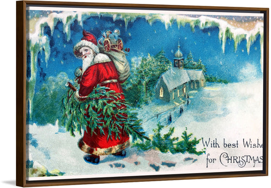 "Vintage Christmas Postcard"