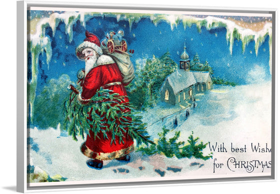 "Vintage Christmas Postcard"