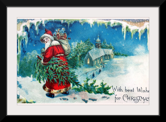 "Vintage Christmas Postcard"