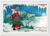 "Vintage Christmas Postcard"