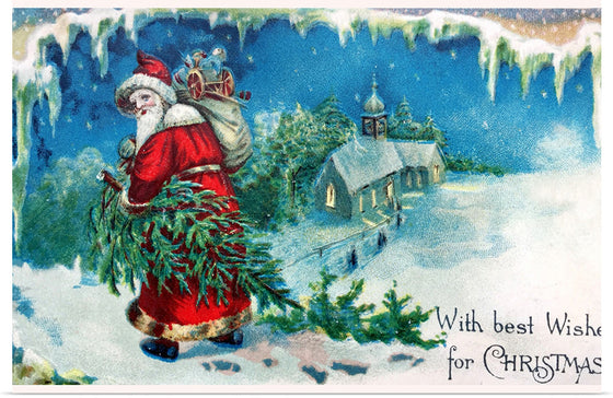 "Vintage Christmas Postcard"