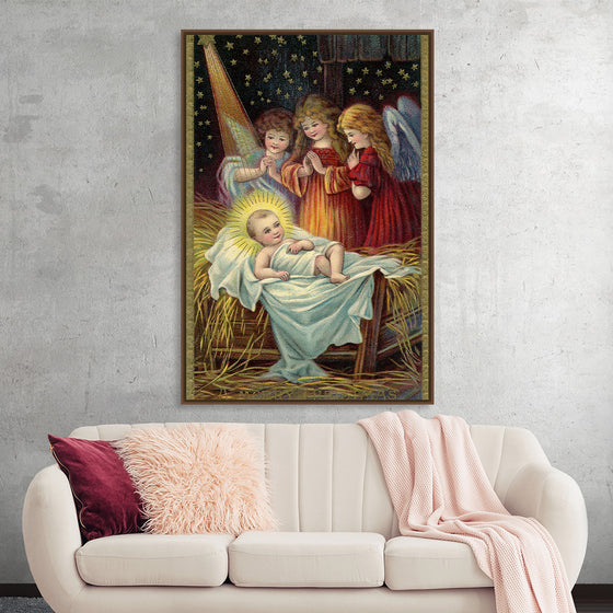 "Vintage Christmas Jesus Angel"