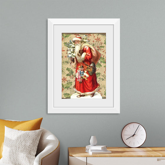 "Vintage Christmas Santa"