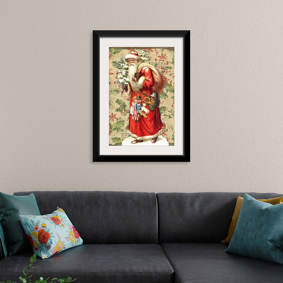 "Vintage Christmas Santa"