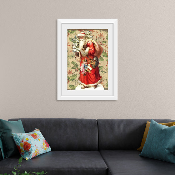 "Vintage Christmas Santa"