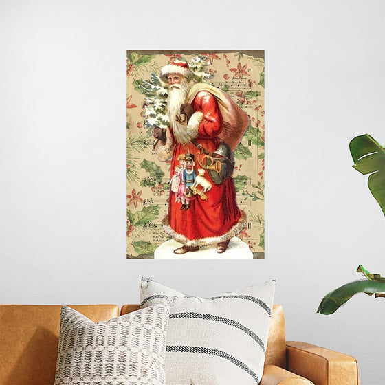 "Vintage Christmas Santa"