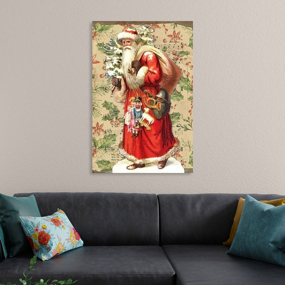 "Vintage Christmas Santa"