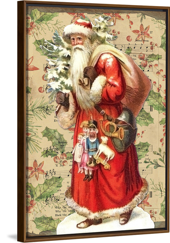 "Vintage Christmas Santa"