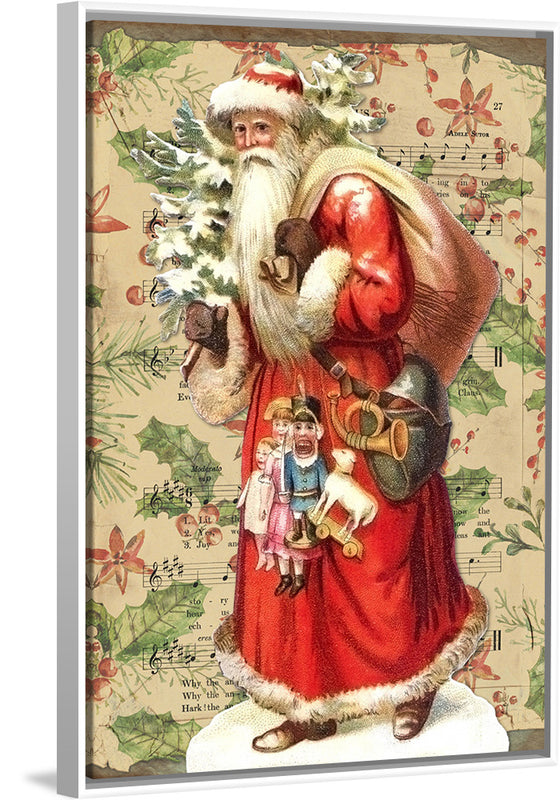 "Vintage Christmas Santa"