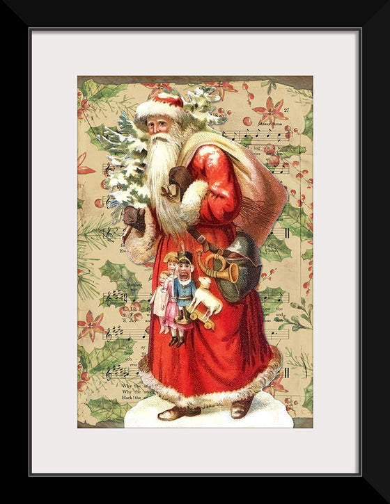 "Vintage Christmas Santa"