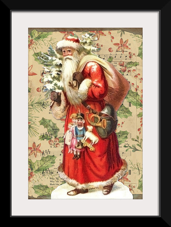 "Vintage Christmas Santa"
