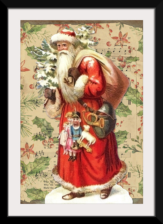 "Vintage Christmas Santa"