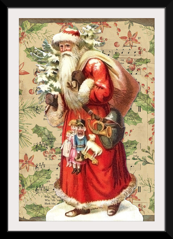 "Vintage Christmas Santa"