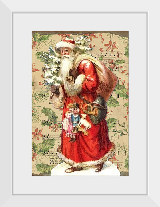 "Vintage Christmas Santa"