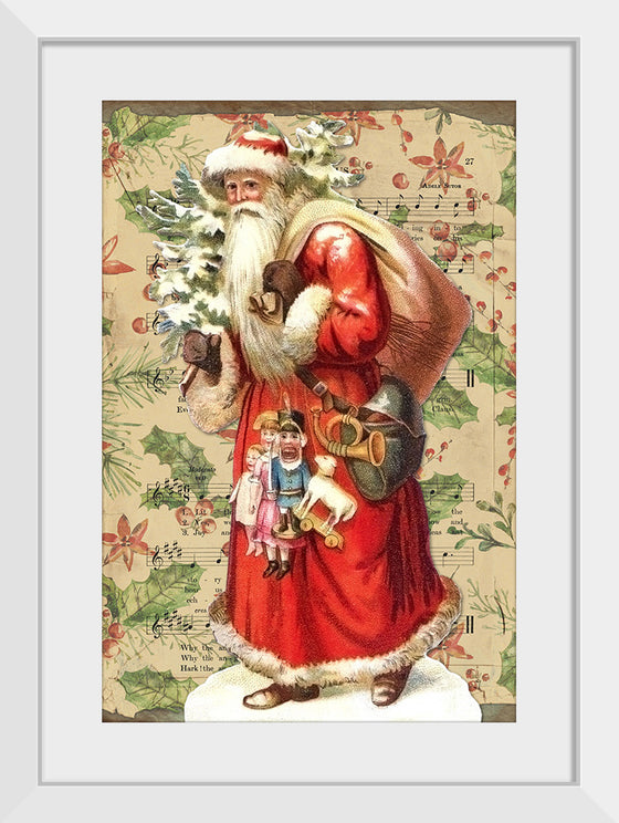 "Vintage Christmas Santa"