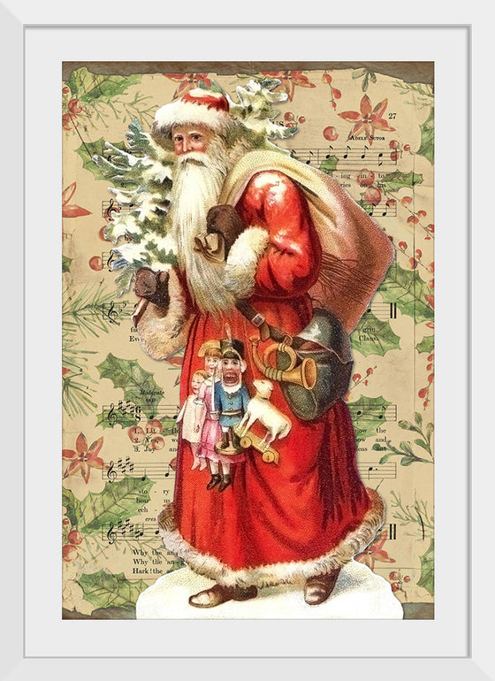 "Vintage Christmas Santa"