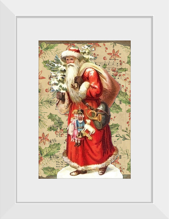 "Vintage Christmas Santa"