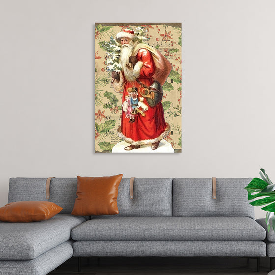 "Vintage Christmas Santa"