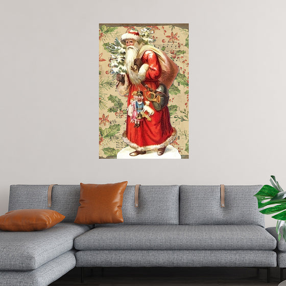 "Vintage Christmas Santa"