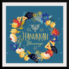 "Hanukkah Wreath", Linnaea Mallette