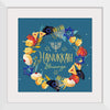 "Hanukkah Wreath", Linnaea Mallette