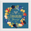 "Hanukkah Wreath", Linnaea Mallette