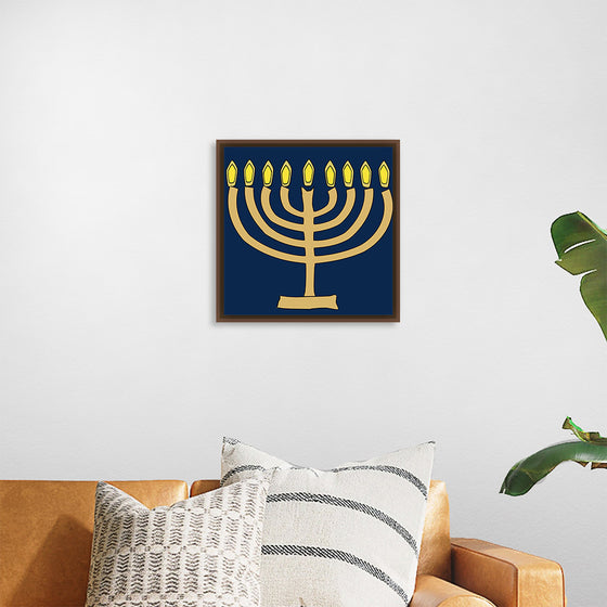 "Gold Menorah"