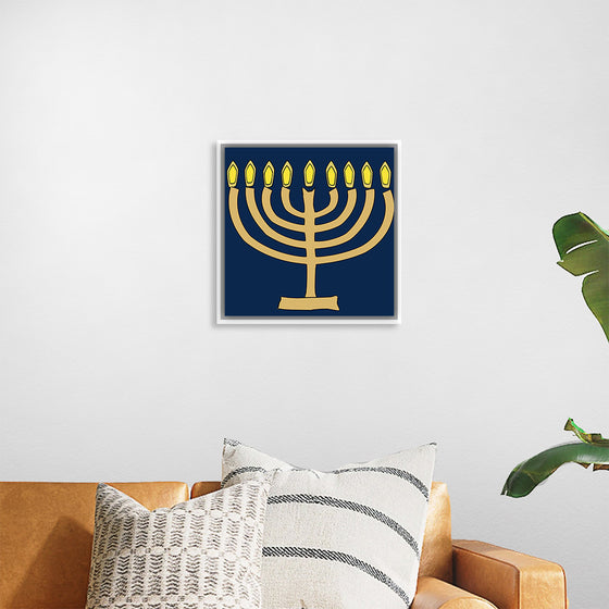 "Gold Menorah"