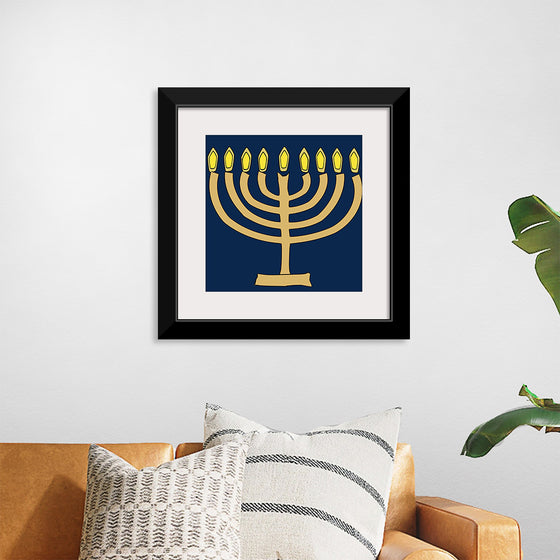 "Gold Menorah"