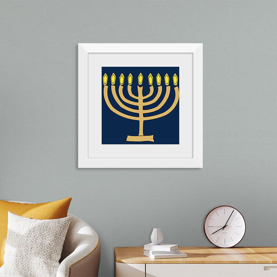 "Gold Menorah"