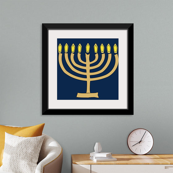 "Gold Menorah"