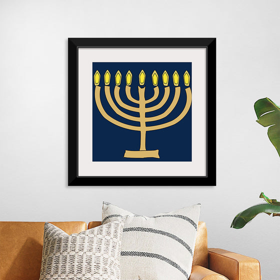 "Gold Menorah"