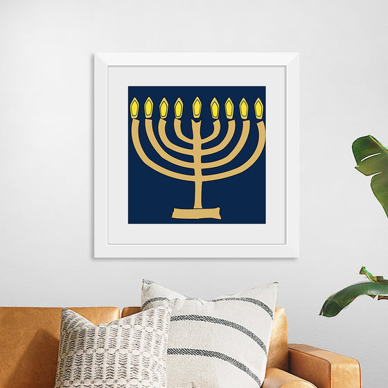 "Gold Menorah"