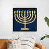 "Gold Menorah"