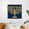 "Gold Menorah"