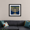 "Gold Menorah"