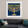 "Gold Menorah"