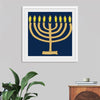 "Gold Menorah"