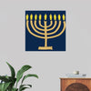 "Gold Menorah"