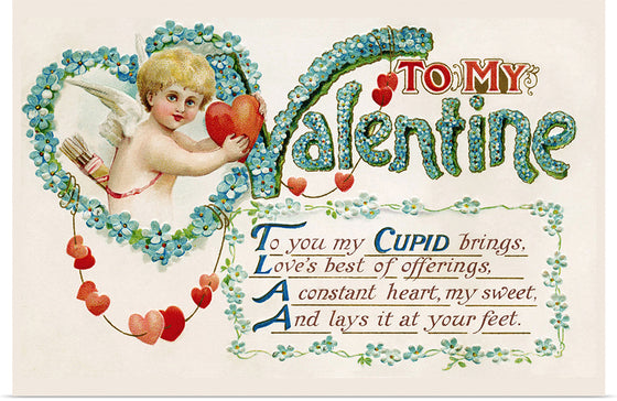 "Postcard Valentine's Day"