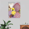 "Dollarjoint Prickly Pear Cactus Flower"