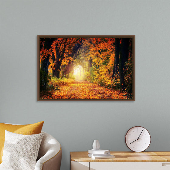 "Forest View in Autumn"