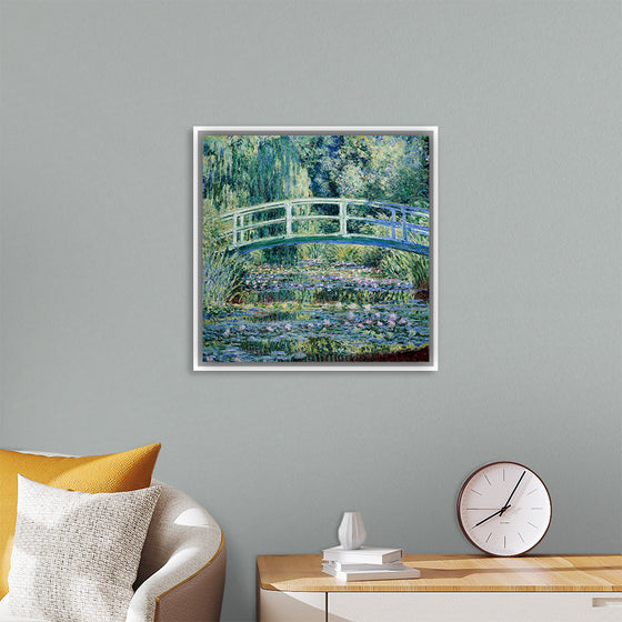 "Water Lilies and Japanese Bridge", Claude Monet