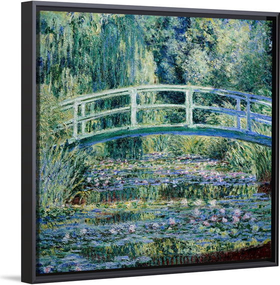 "Water Lilies and Japanese Bridge", Claude Monet